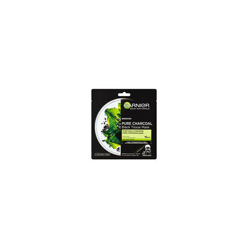 GARNIER Black Textile Mask with Seaweed
