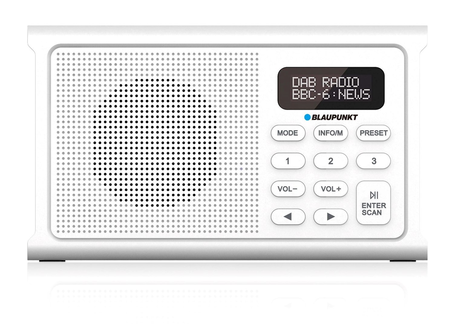 Blaupunkt DR3WH Portable radio White |