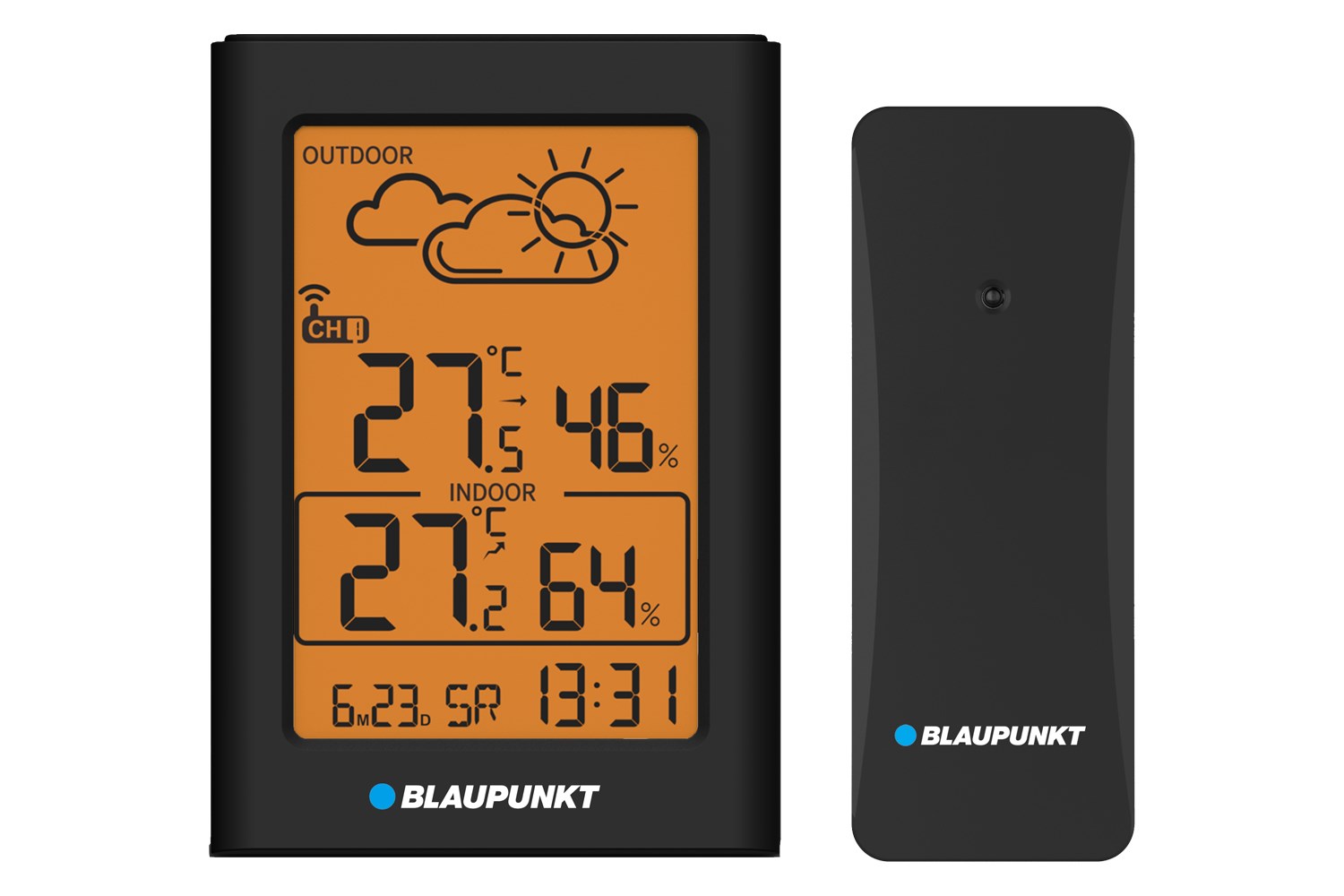 Blaupunkt  Weather Station WS15BK black |