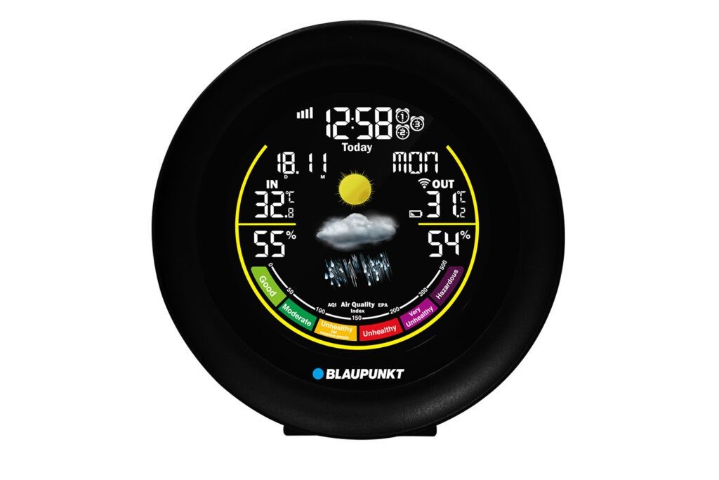 Blaupunkt  WS35BK APP WEATHER STATION, BLACK