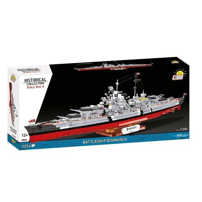 Cobi Klocki Blocks Battleship Bismarck 3204