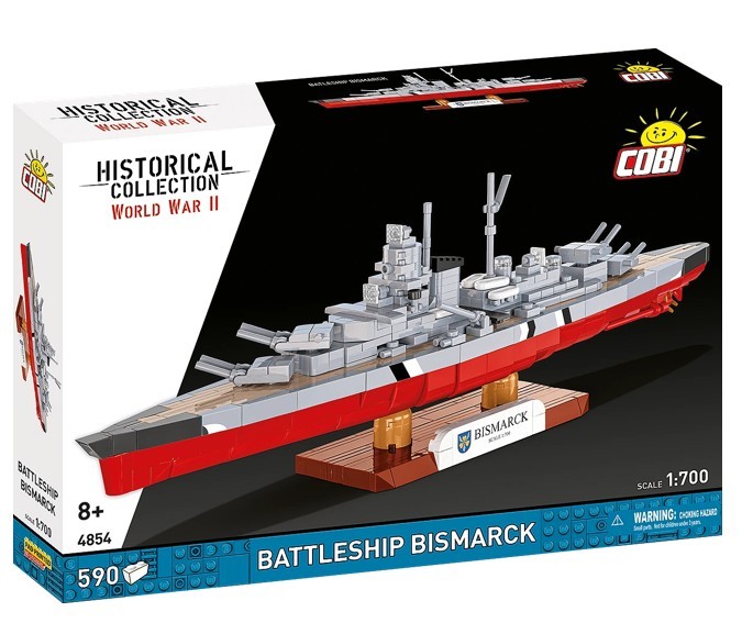 Cobi Klocki Blocks Battleship Bismarck 590