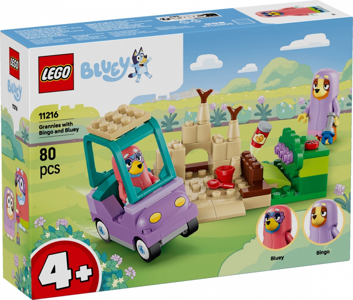 LEGO  Blocks Bluey 11216 Grannies with