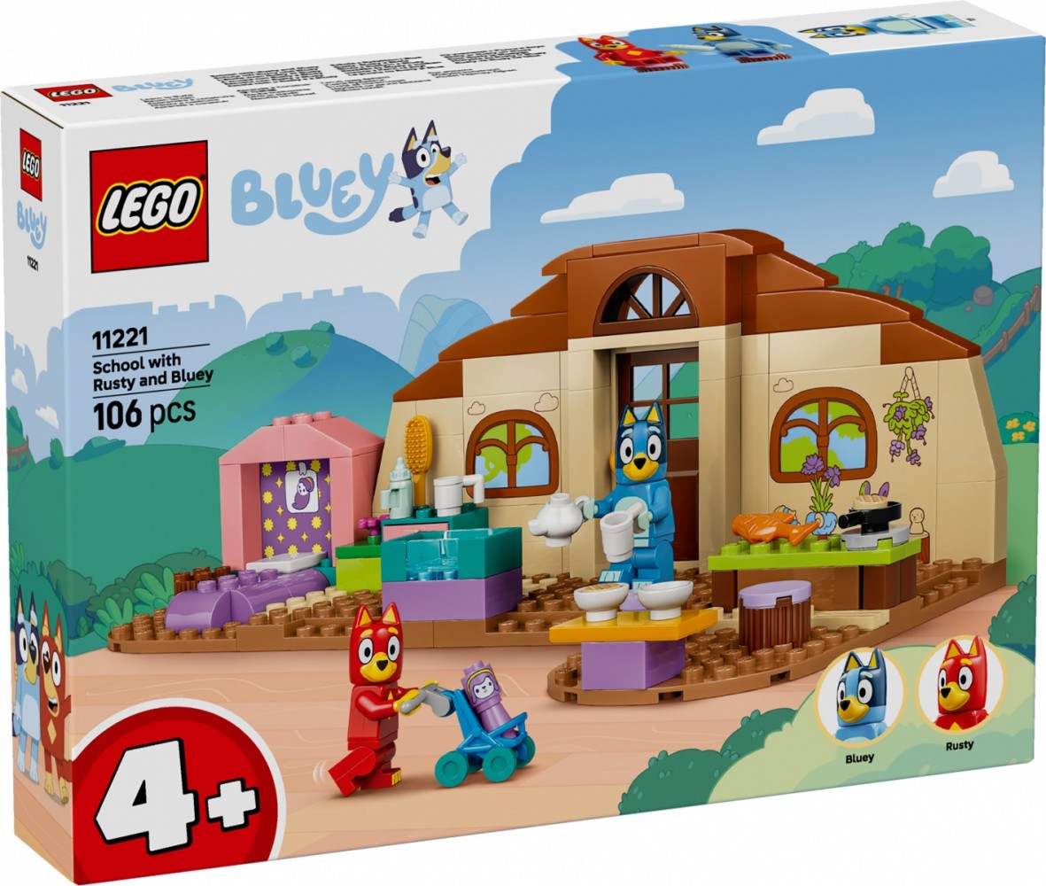 LEGO  Blocks Bluey 11221 School with