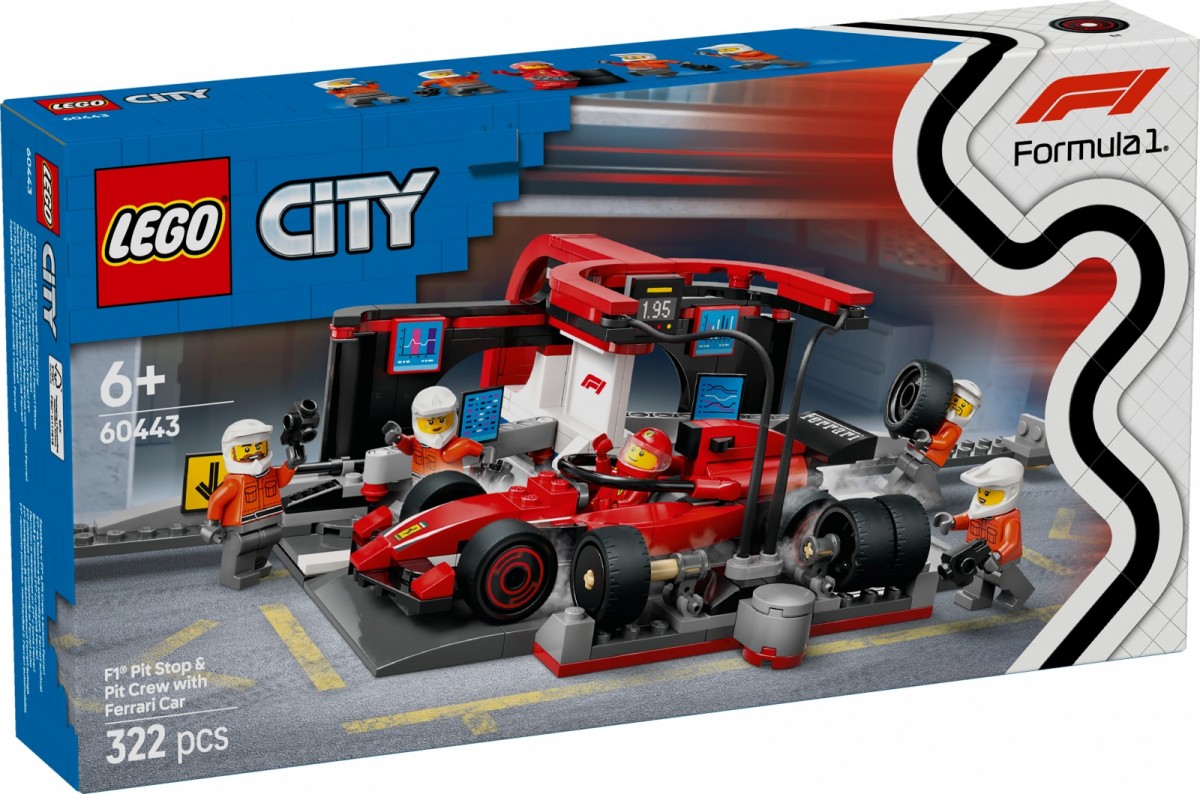 LEGO  Blocks City 60443 F1 Pit