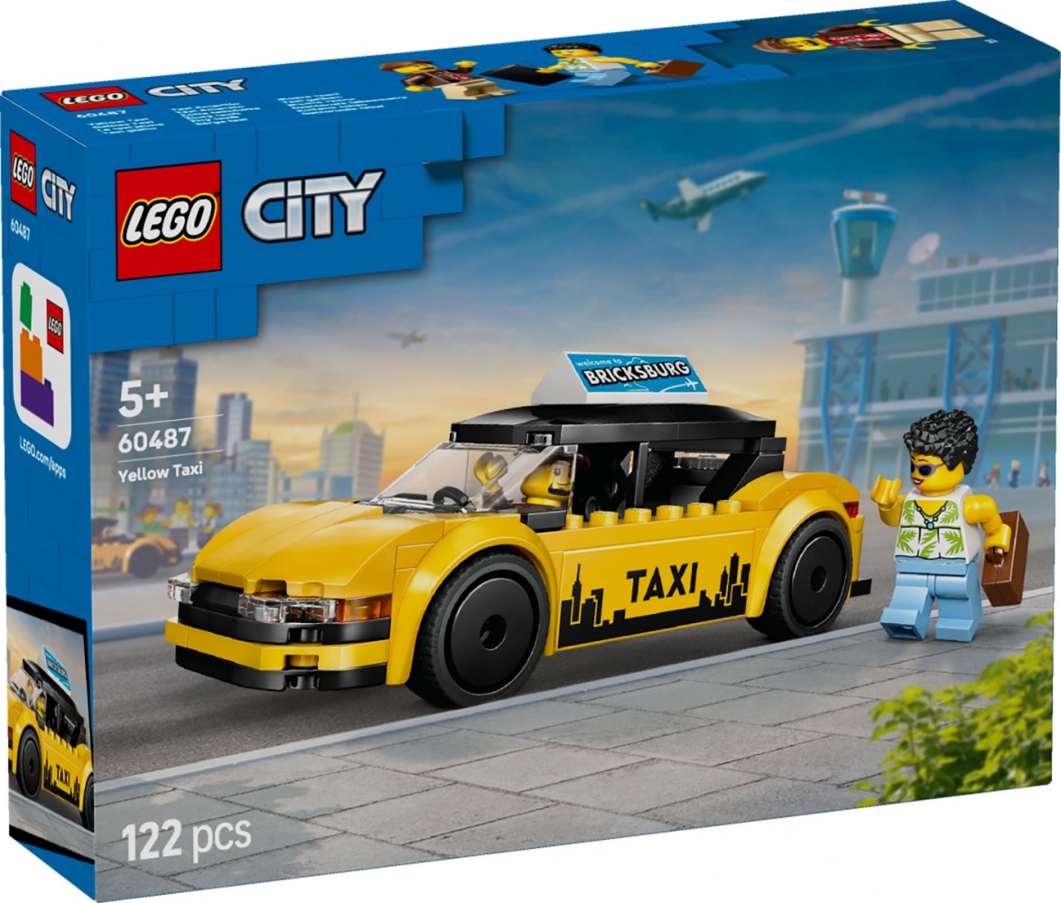 LEGO Blocks City 60487 Yellow Taxi