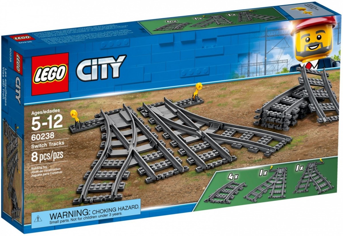 LEGO Blocks City Switch Tracks |