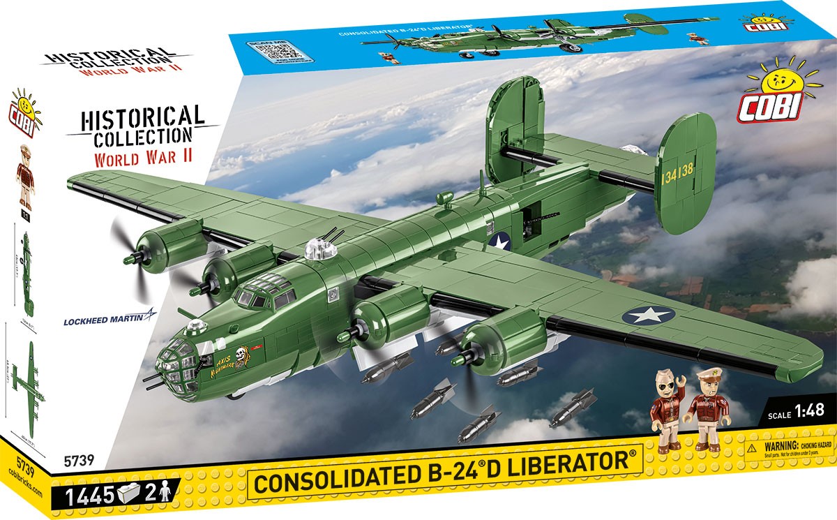 Cobi Klocki  Blocks Consolidated B-24D Liberator