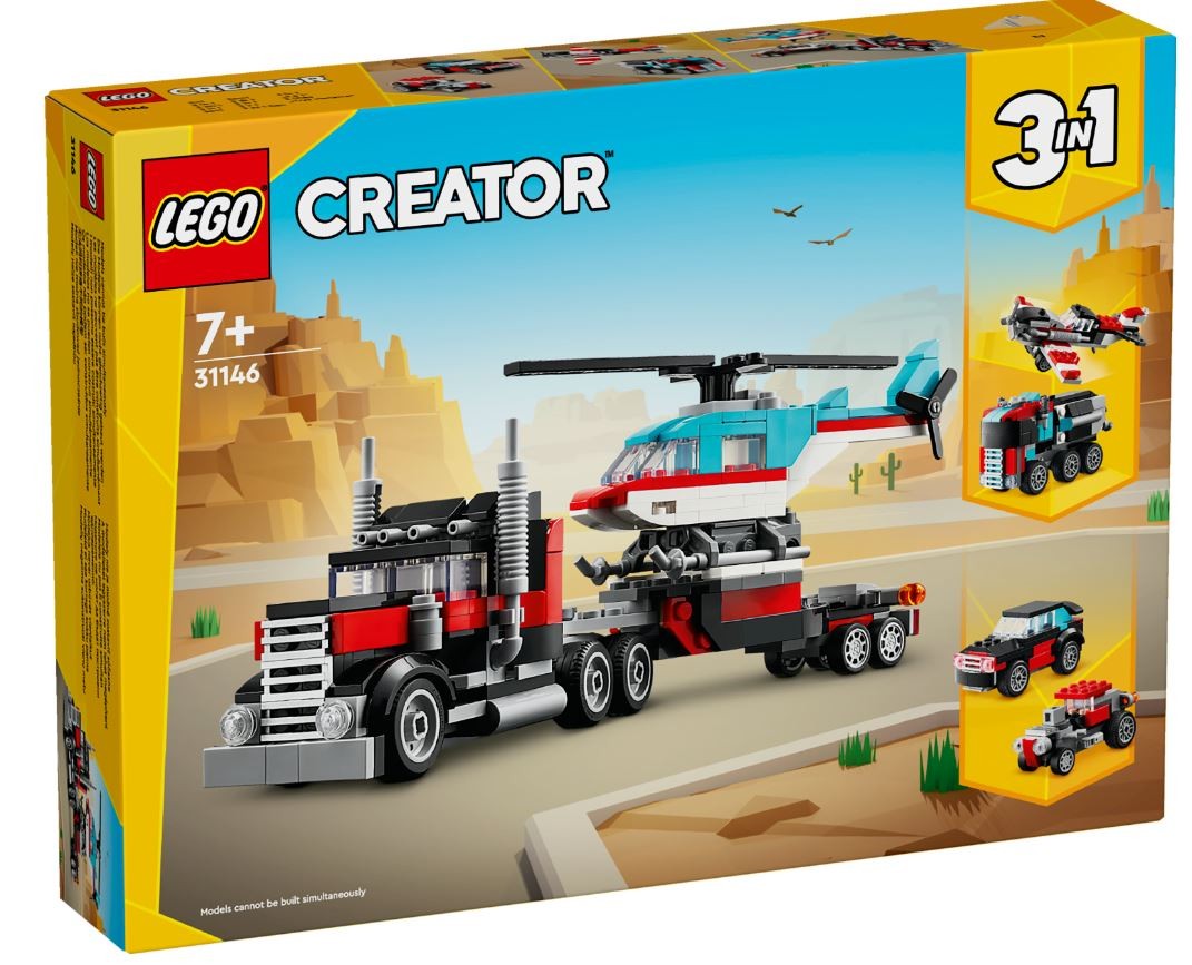 LEGO Blocks Creator 31146 Flatbed Truck