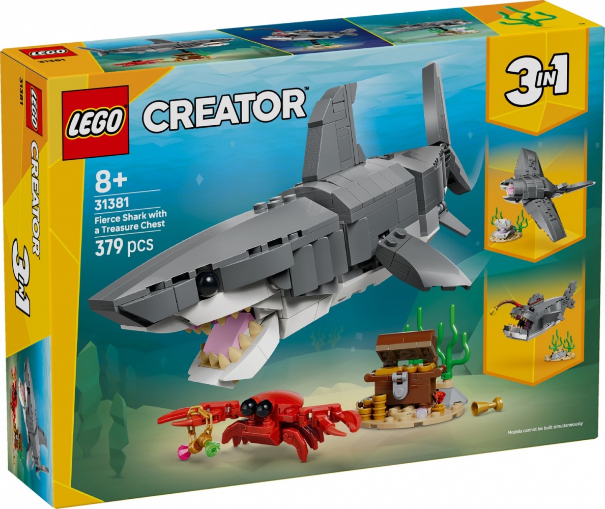 LEGO  Blocks Creator 31381 Fierce Shark