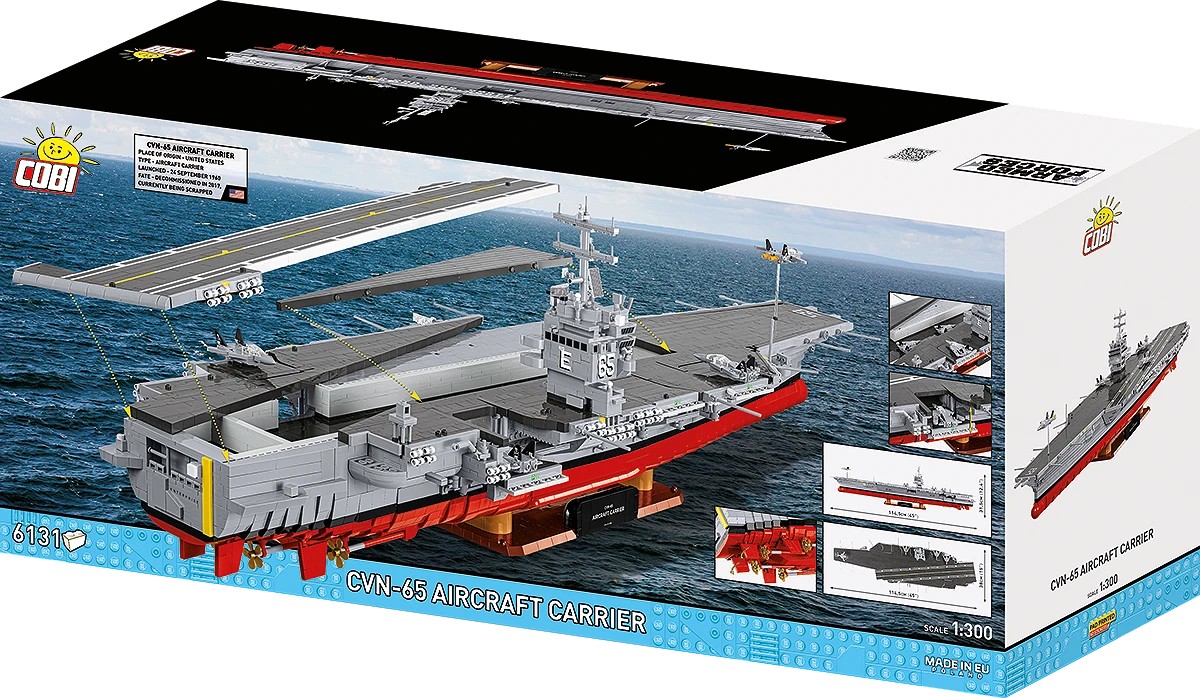 Cobi Klocki  Blocks CVN-65 Aircraft Carrier