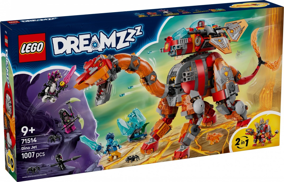 LEGO  Blocks DREAMZzz 71514 Dino Jet
