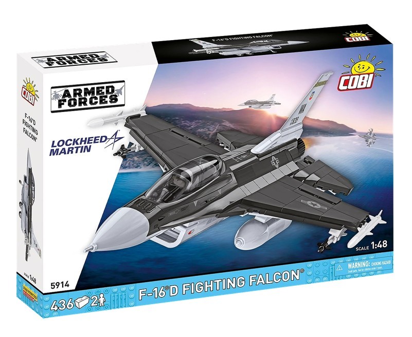 Cobi Klocki Blocks F-16D Fighting Falcon