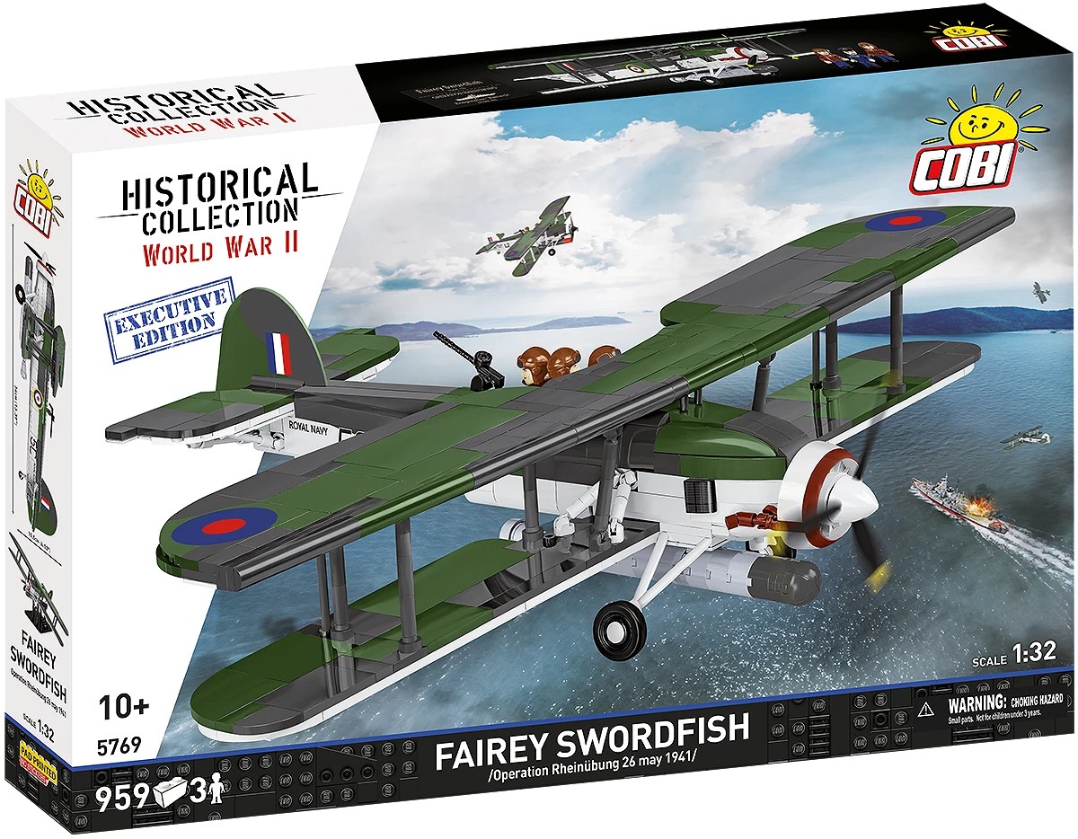 Cobi Klocki Blocks Fairey Swordfish Executive
