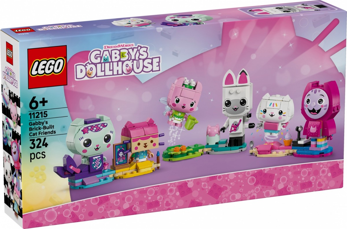 LEGO  Blocks Gabbys DollHouse 11215 Gabbys