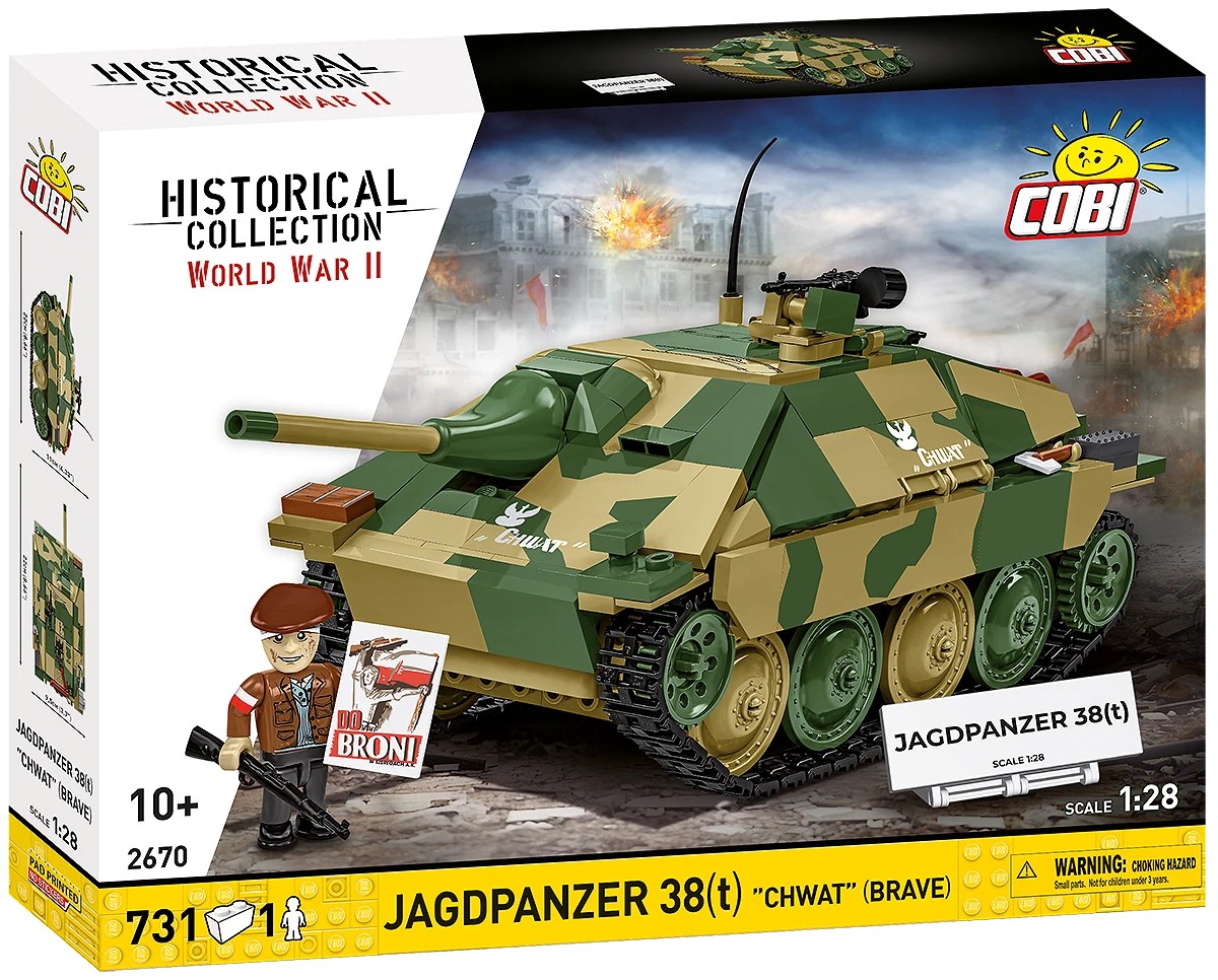 Cobi Klocki Blocks Jagdpanzer 38t Brave