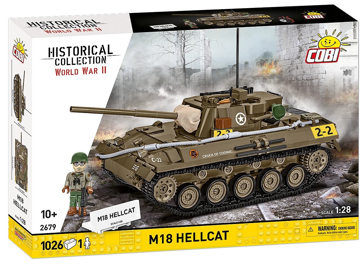 Cobi Klocki  Blocks M18 Hellcat 1026