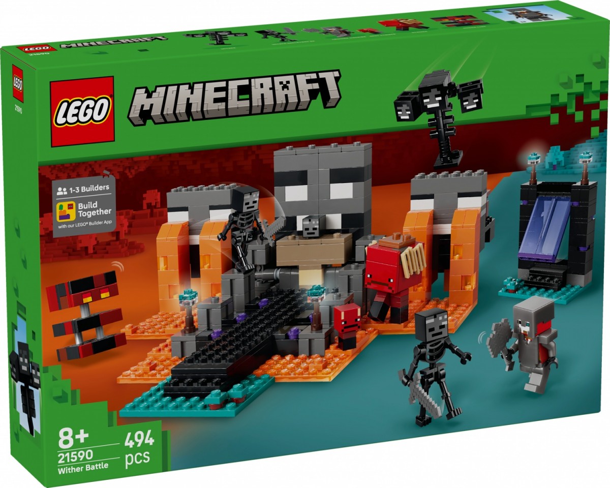 LEGO  Blocks Minecraft 21590 Wither Battle