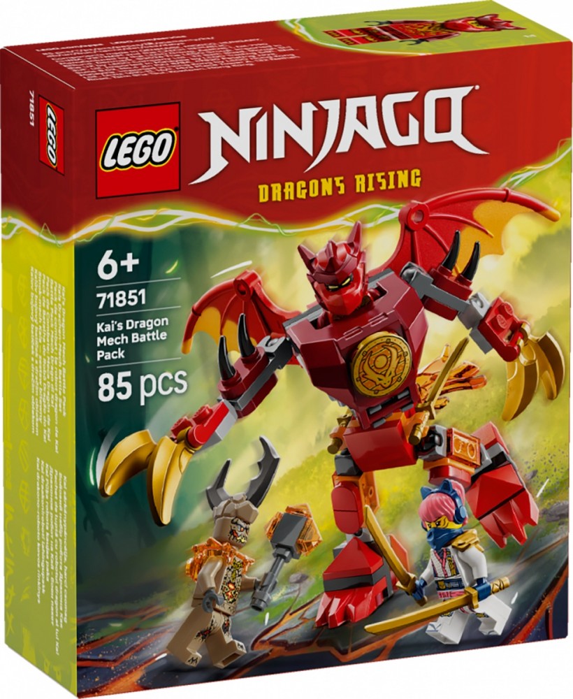 LEGO Blocks Ninjago 71851 Kais Dragon