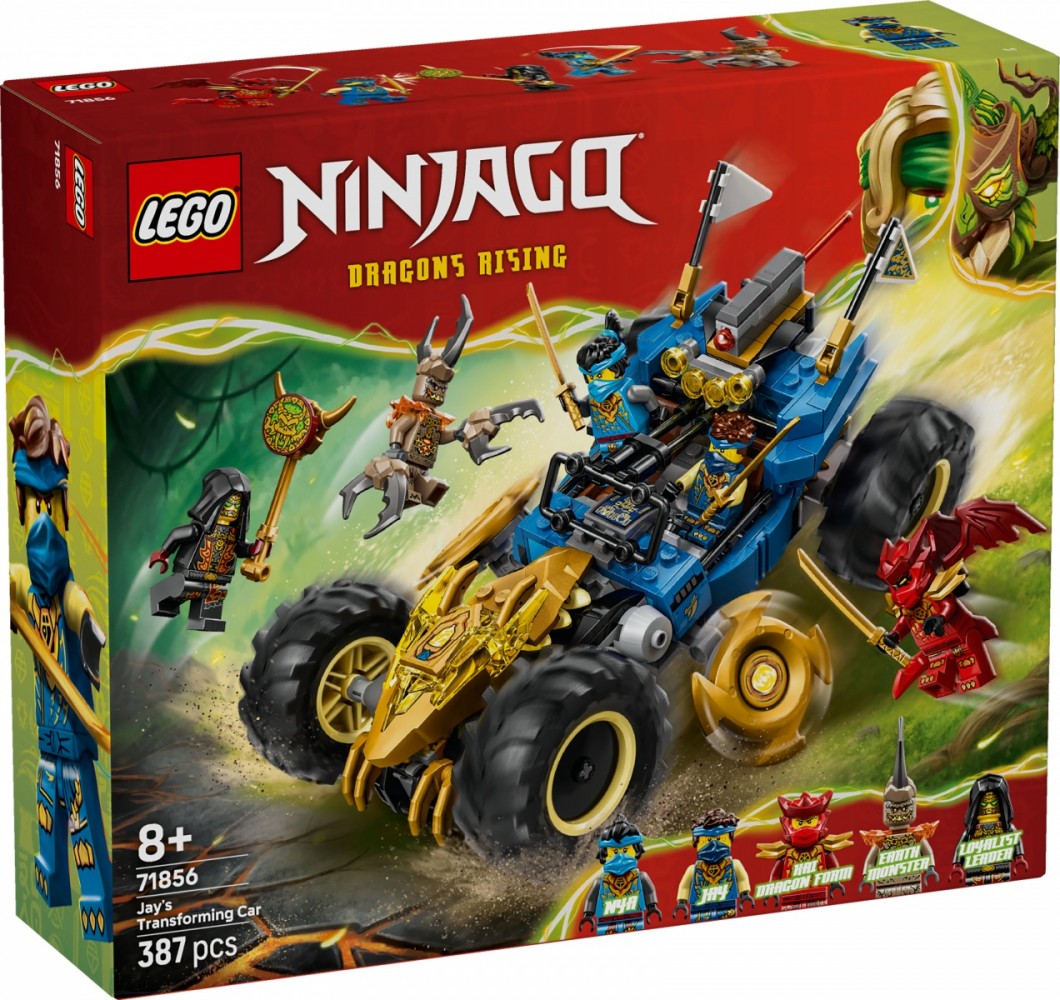 LEGO  Blocks Ninjago 71856 Jays Transforming