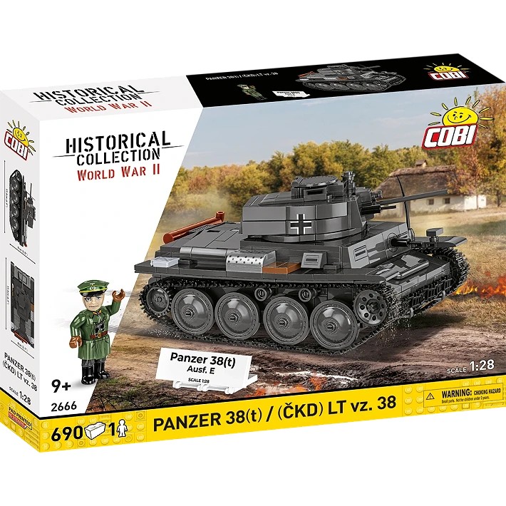 Cobi Klocki Blocks Panzer 38 VZ