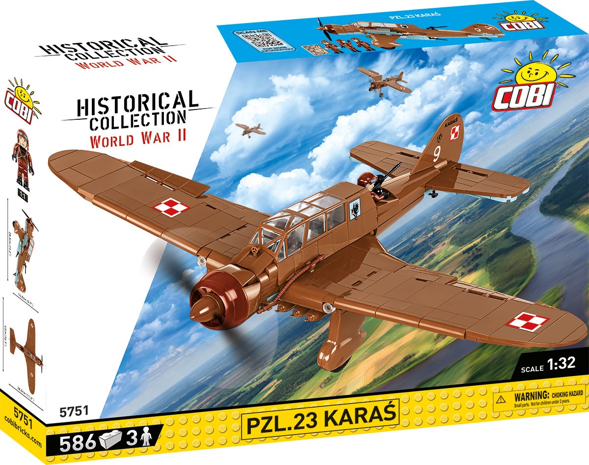 Cobi Klocki  Blocks PZL.23 Karas