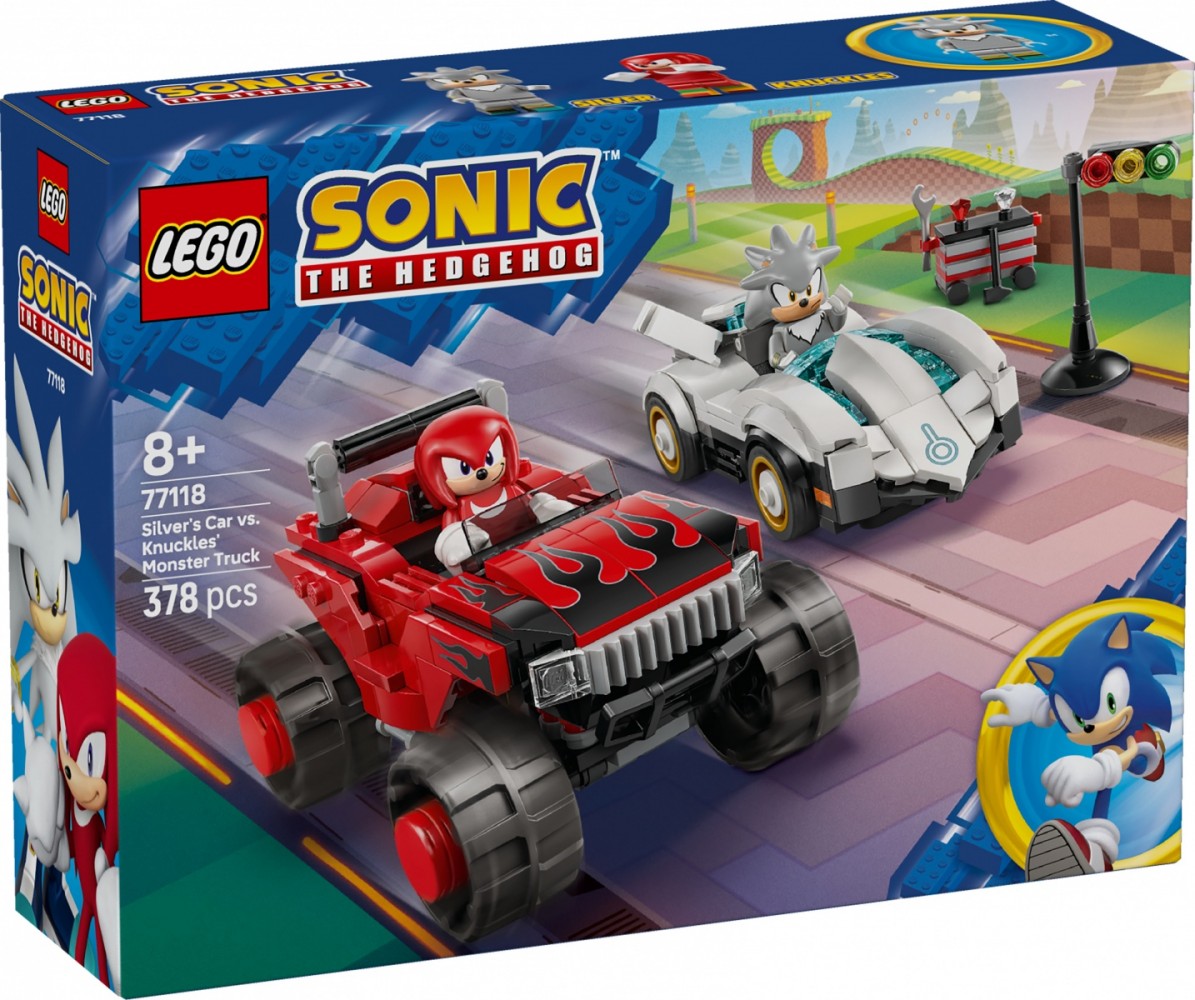 LEGO Blocks Sonic 77118 Silvers Car