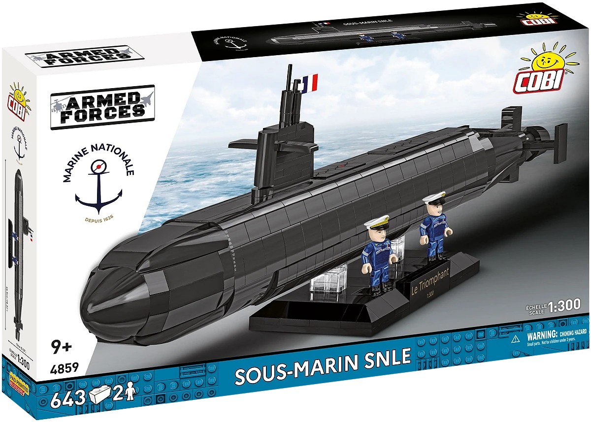 Cobi Klocki Blocks Sous-Marin SNLE 643