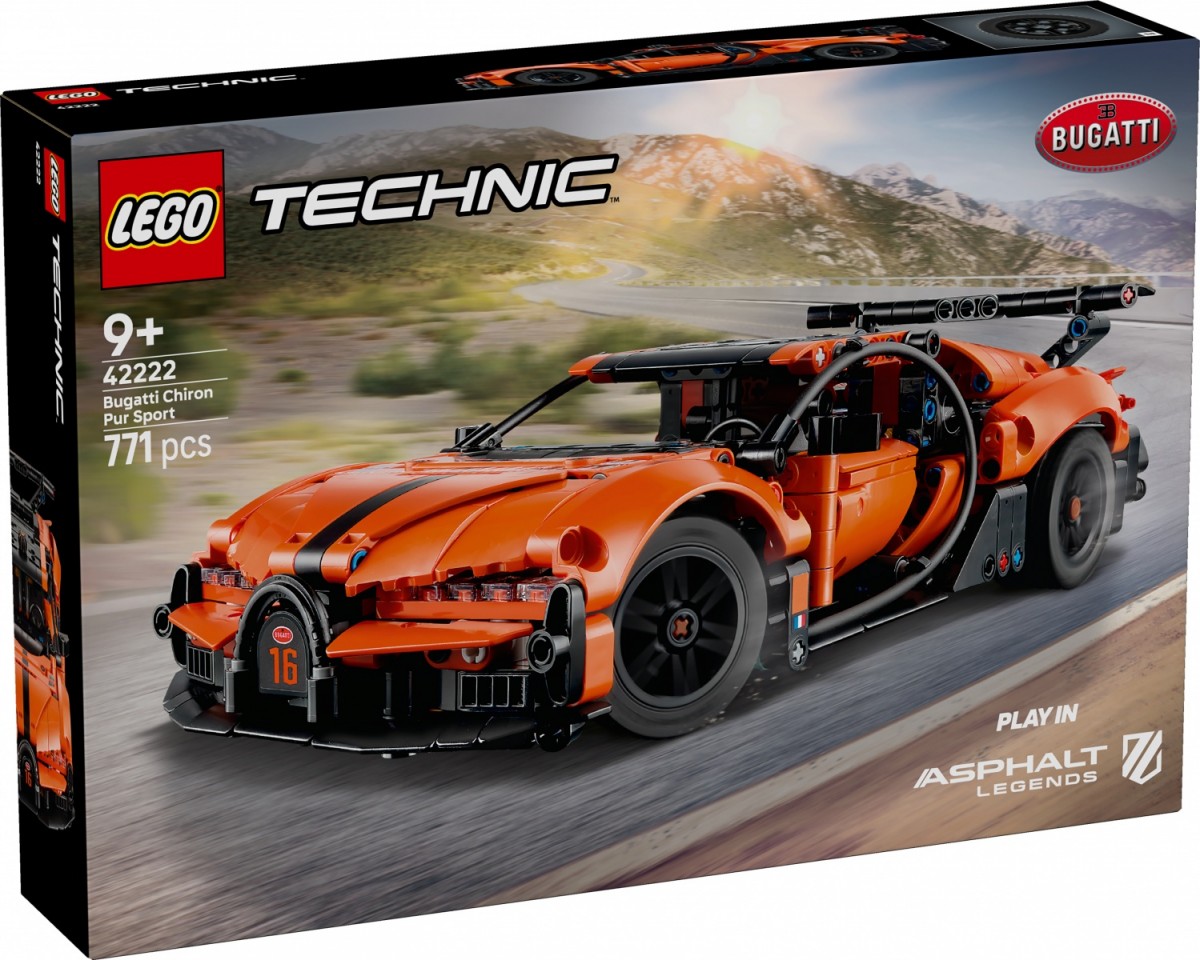 LEGO  Blocks Technic Bugatti Chiron Pur