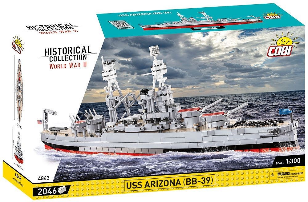Cobi Klocki Blocks USS Arizona BB-39