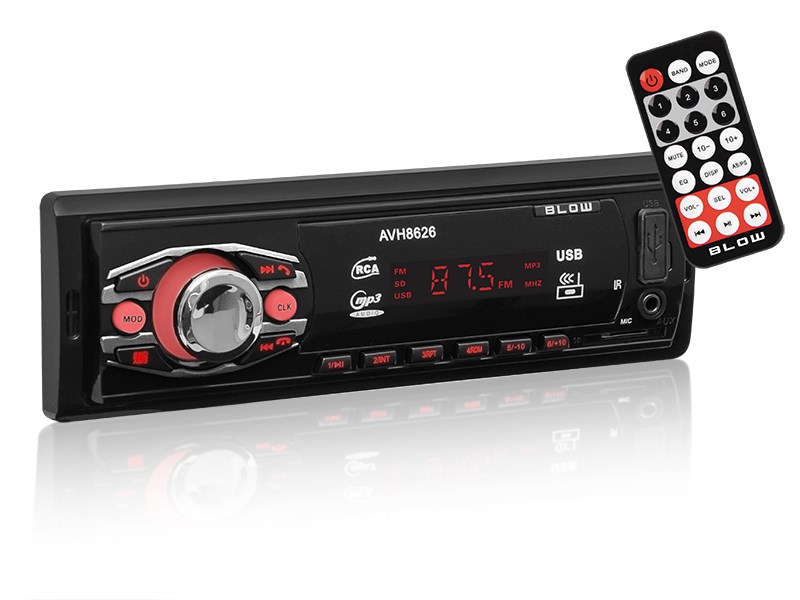 BLOW  Car radio AVH-8626 MP3/USB/SD/MMC/BT |