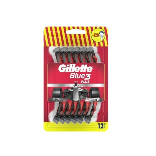 Gillette Blue3 Red ( 12 pcs