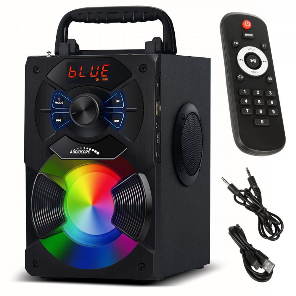 Audiocore  Bluetooth speaker with remote  AC730