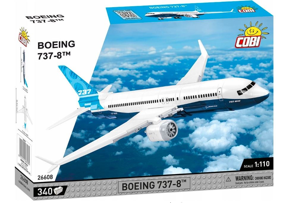 Cobi Klocki Boeing 737-8 | 26608