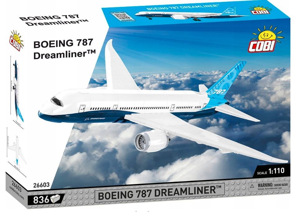 Cobi Klocki  Boeing 787 Dreamliner |