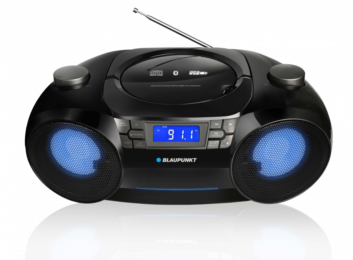Blaupunkt Boombox BB31LED CD/MP3/FM/BLUETOOTH/USB | BB31LED