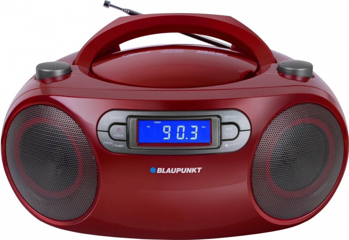 Blaupunkt  Boombox FM PLL CD/MP3/USB/AUX/Clock/Alarm |