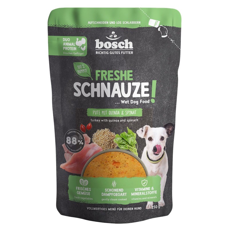 Bosch Freshe Schnauze with turkey, quinoa