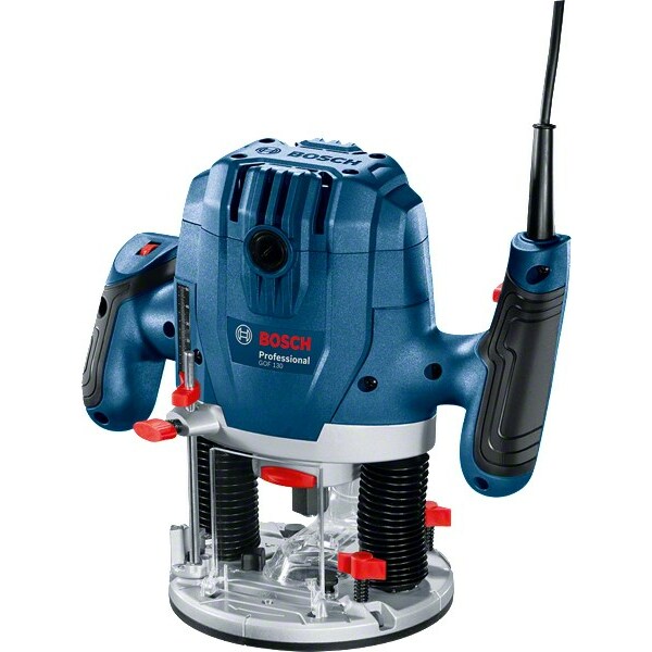 Bosch GOF 130 Black, Blue 28000