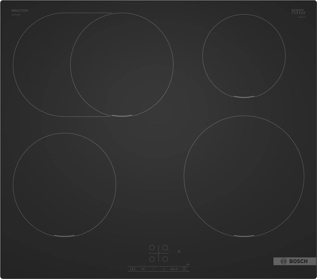 Bosch PIF61ABB5E hob Black Built-in 60