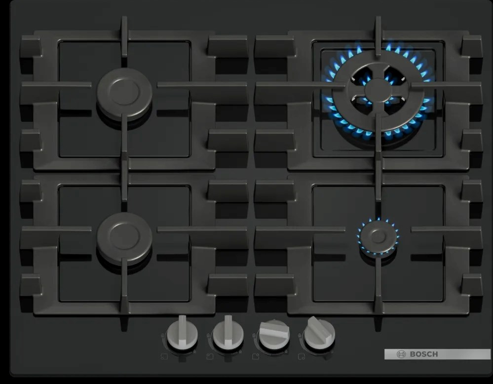 Bosch PNH6B6K40 gas hob | PNH6B6K40