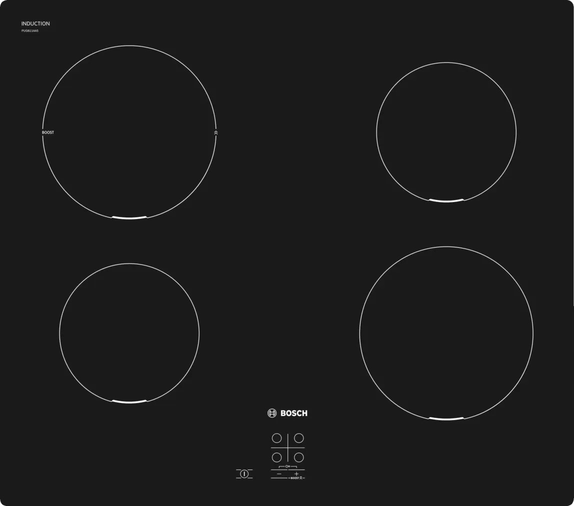 Bosch  Serie 2 PUG611AA5E hob Black