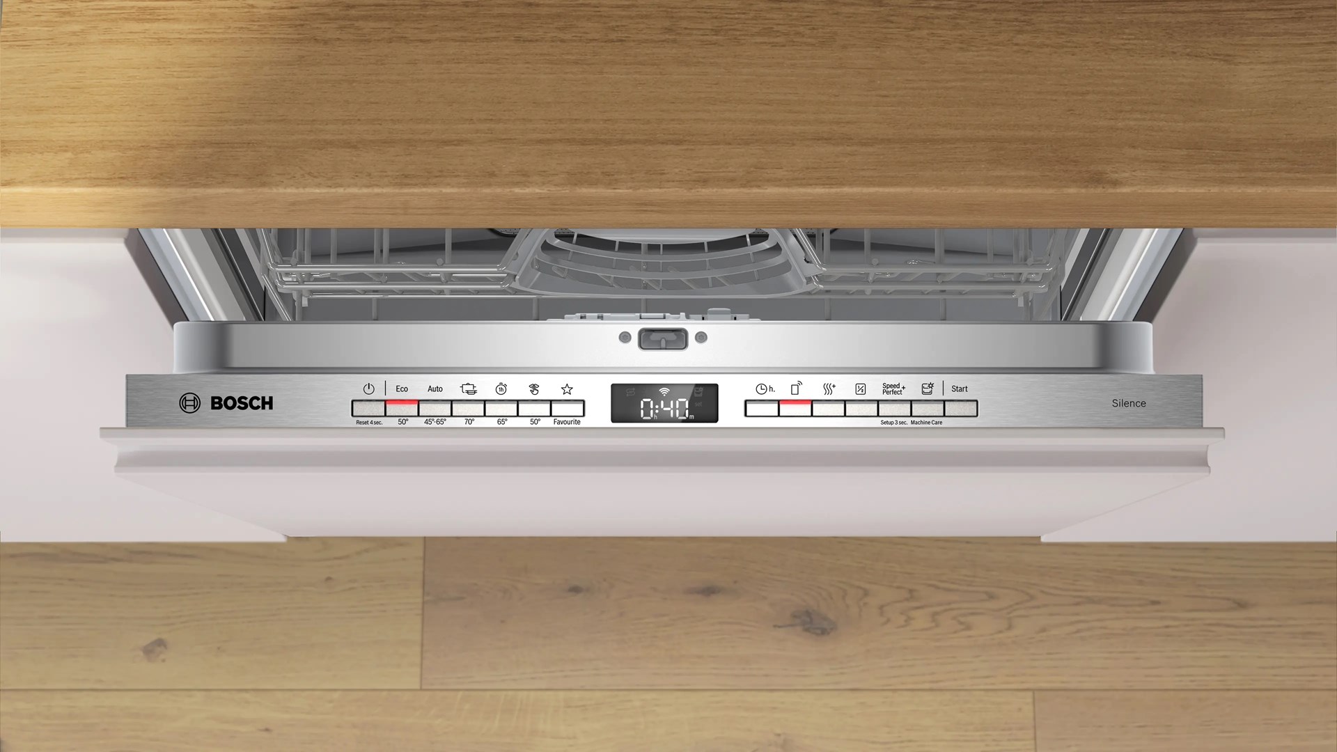Bosch  SMH4HVX11E built-in dishwasher, fully integrated