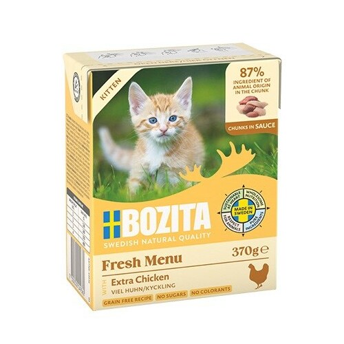 BOZITA  Fresh Menu Kitten Chunks in