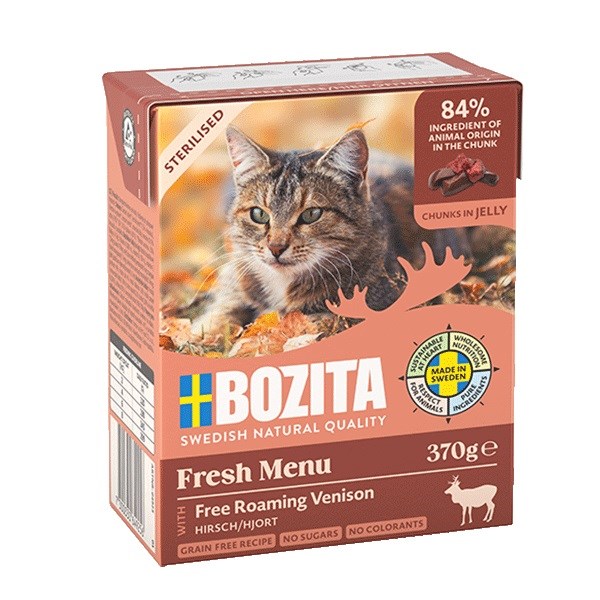 BOZITA  Fresh Menu Sterilised Venison -