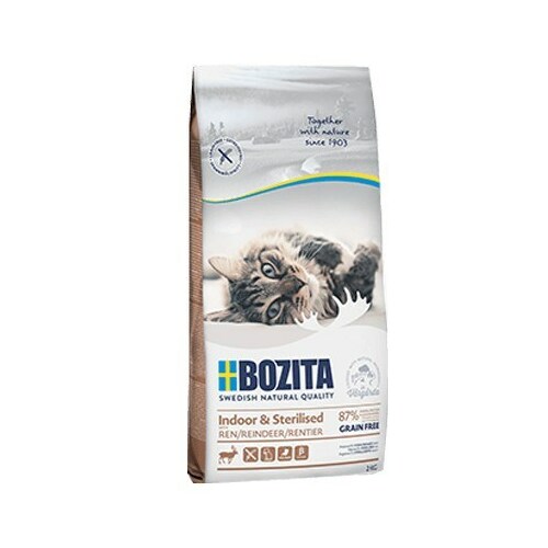 BOZITA  Indoor&Sterilised Grain free Reindeer  2