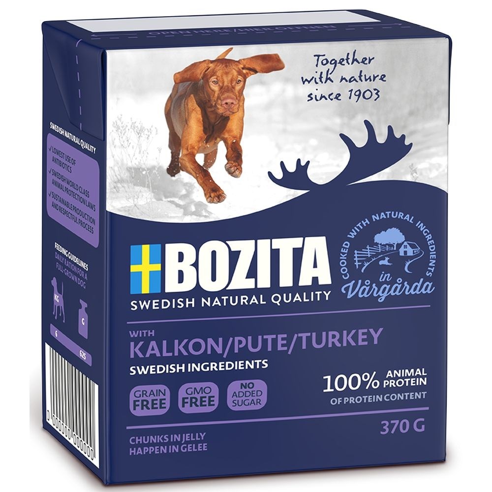 BOZITA Meat chunks with turkey in