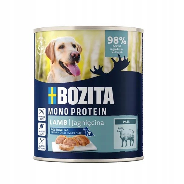 BOZITA  Monoprotein Pate Lamb - wet