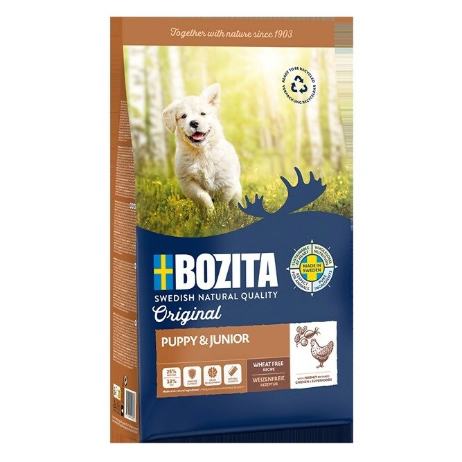 BOZITA  Original Puppy & Junior Chicken