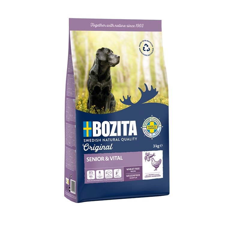 BOZITA  Original Senior & Vital -